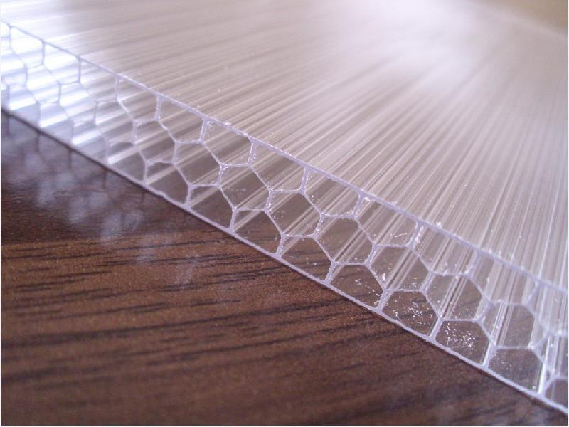 蜂窝10mm透明PC阳光板(图1)